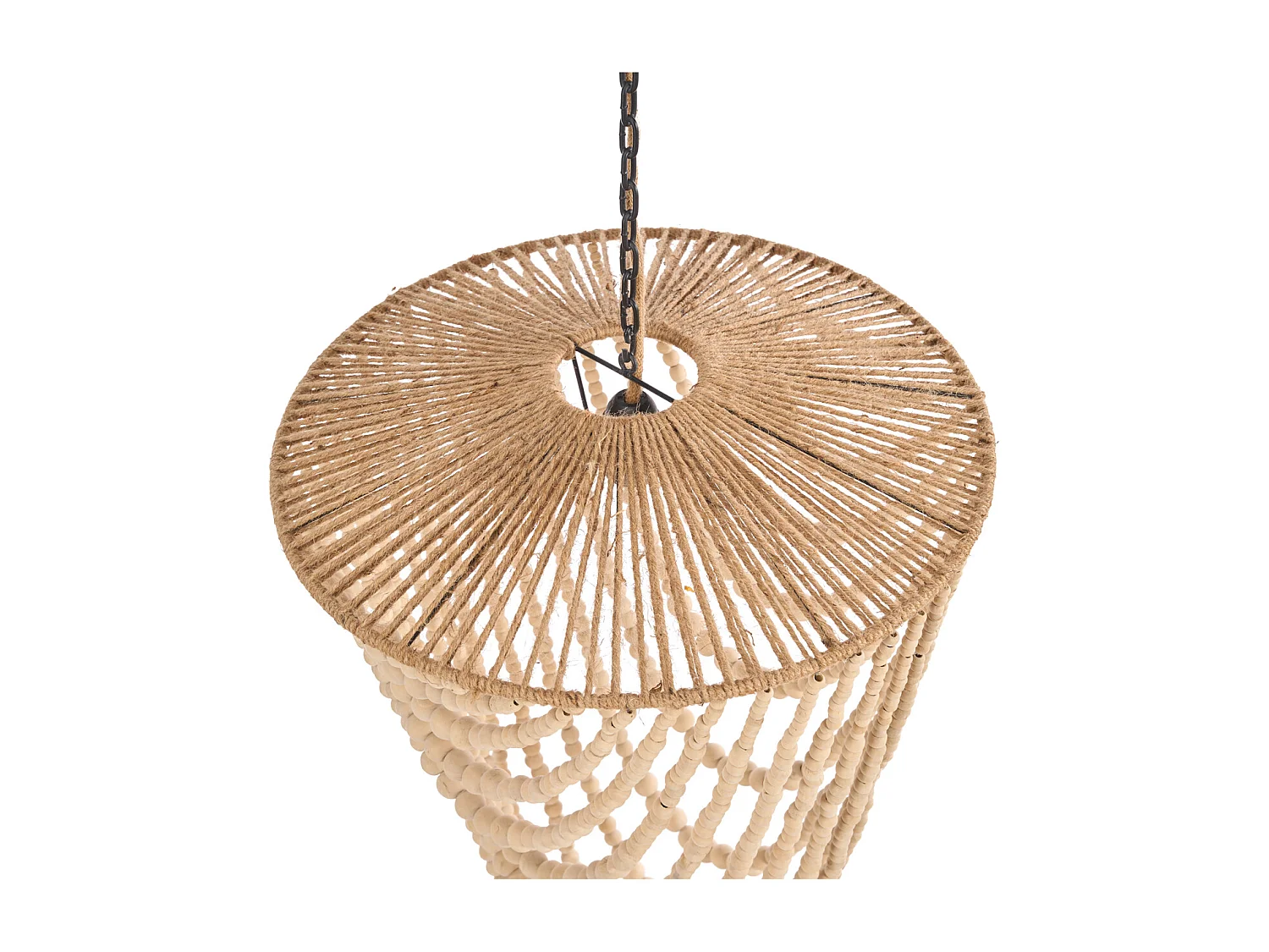 Le Lustre Wooden Bead - Naturel - L