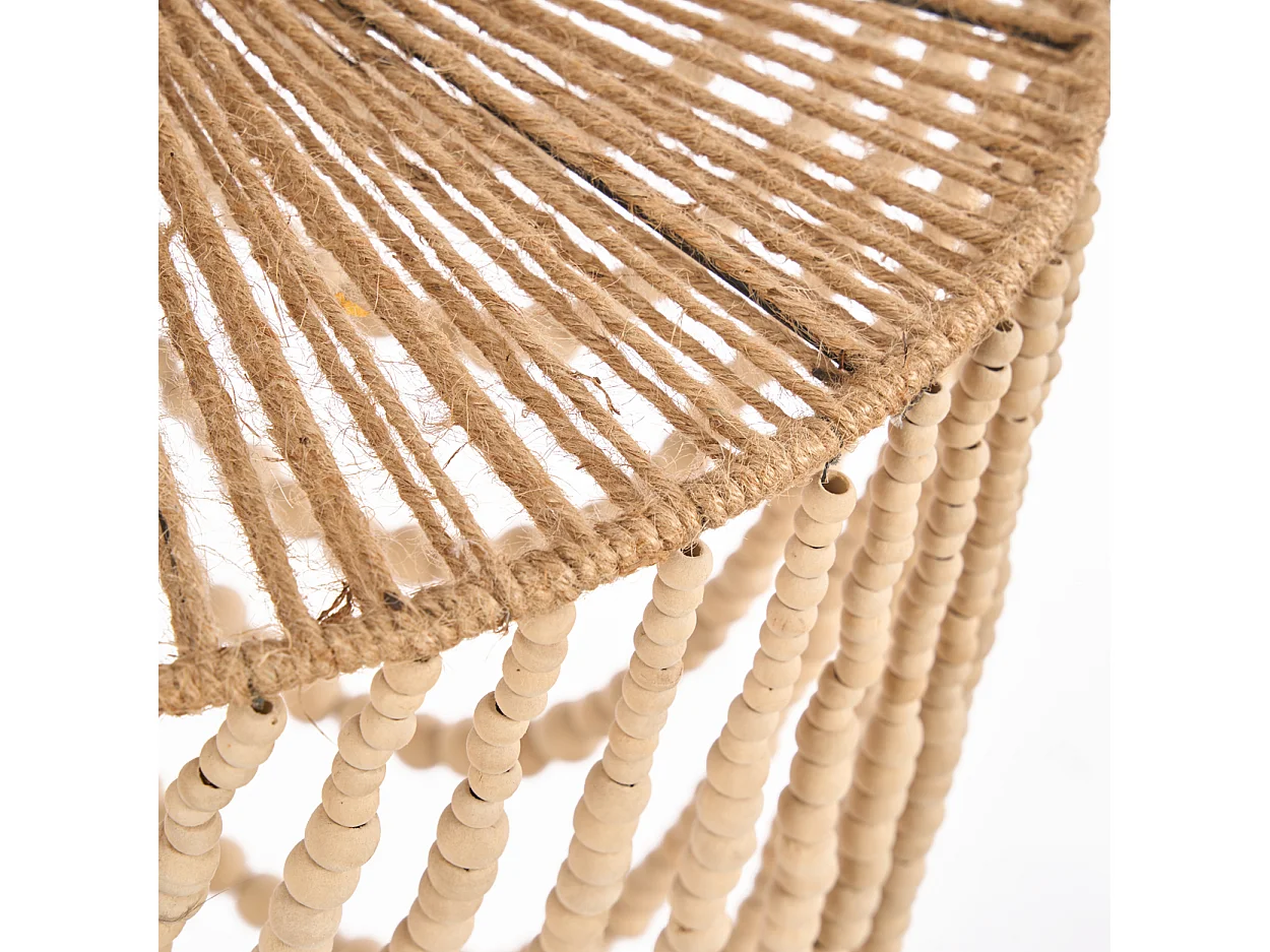 Le Lustre Wooden Bead - Naturel - L