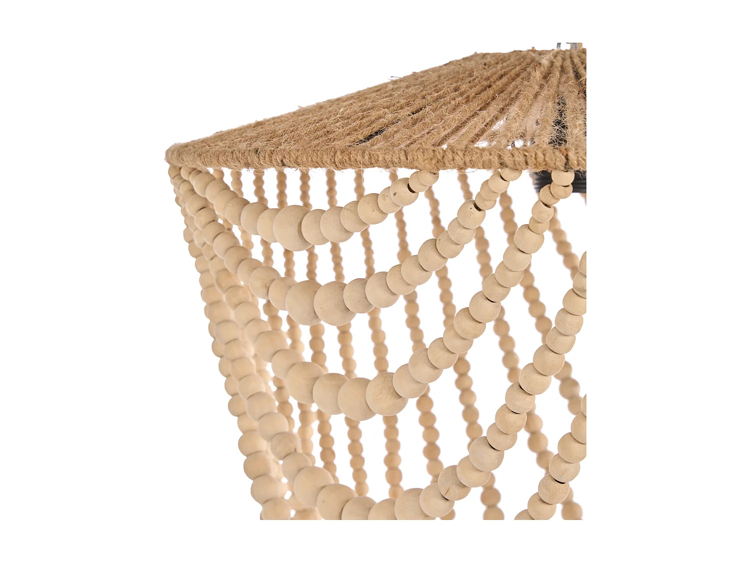 Le Lustre Wooden Bead - Naturel - L