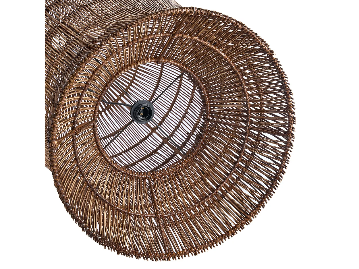 The Woven Bell Pendant - Dark Walnut - XL