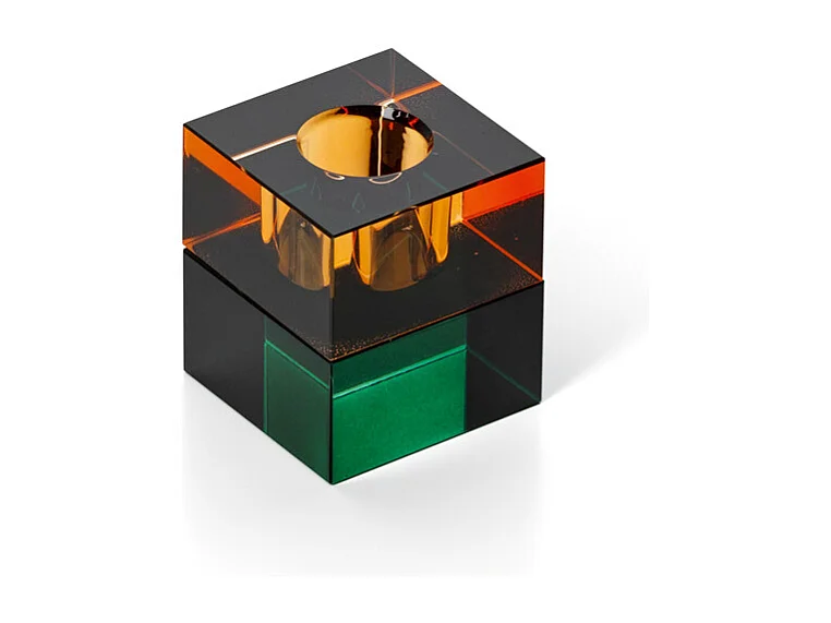 Le Bougeoir Gem Blocks - Vert Ambre