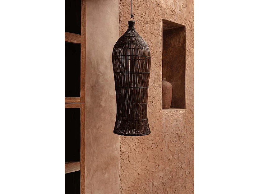 Le Oasis Tower Pendant - Dark Walnut - M