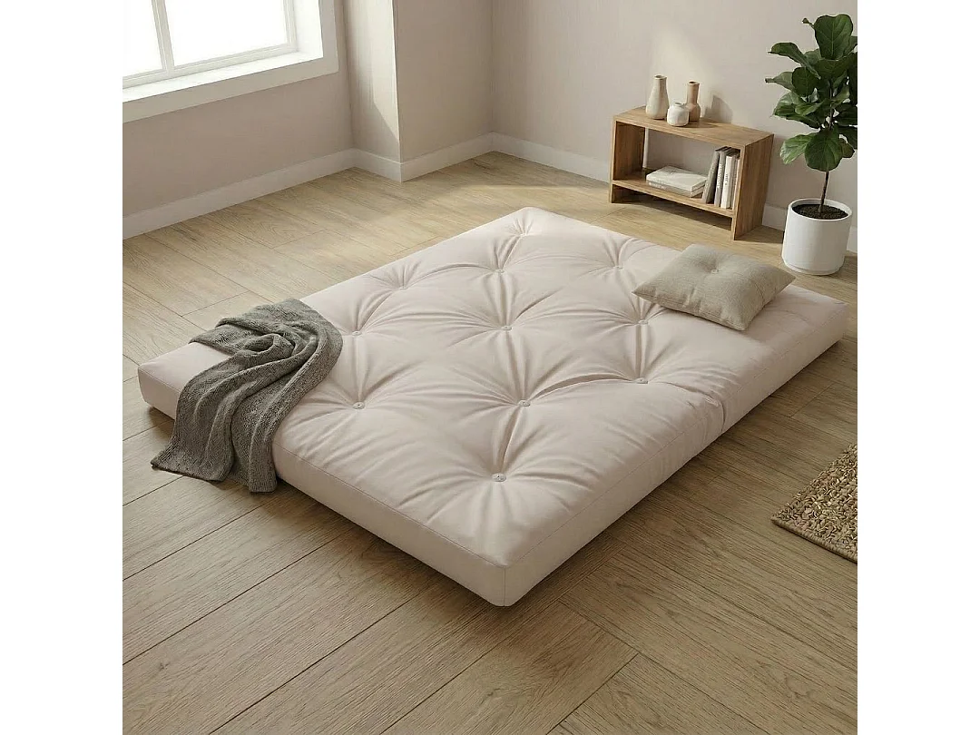 Visco Therapy Futon Mattress 10cm Double | Floor Mattress | Fibre Filled