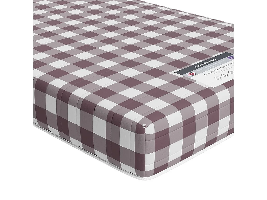Visco Therapy Sprung Mattress 17cm Medium Comfort | Removable Cover | UK Made
