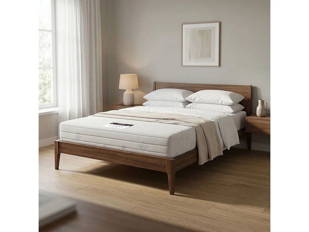 Visco Therapy Memory Sprung Mattress 19cm Medium Firm | Edge Support | UK Made