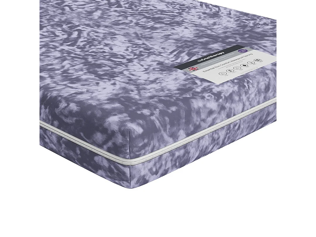Visco Therapy Waterproof Sprung Mattress 19cm Medium | Easy Clean | UK Made