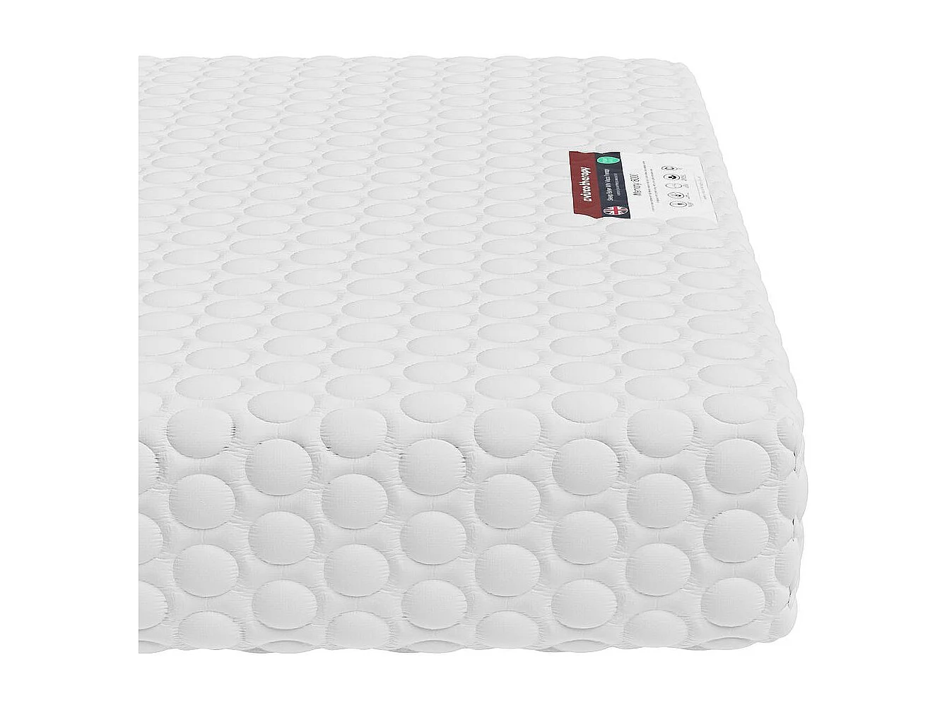Visco Therapy Cooling Foam Mattress 20cm Medium Support | Airflow Design | UK Made