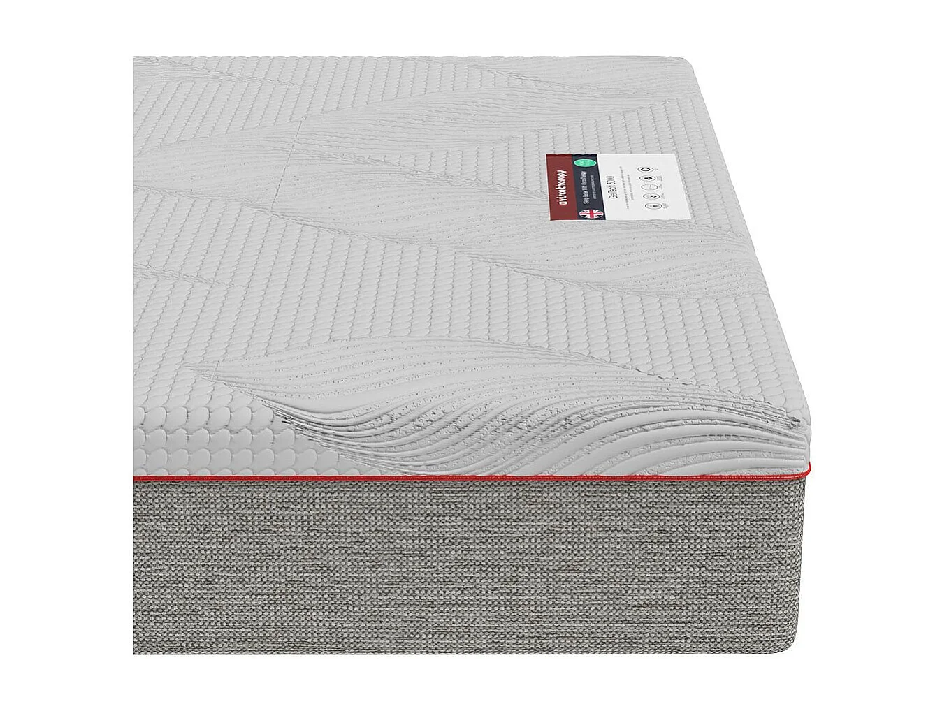 Visco Therapy Cooling Pocket Sprung Mattress 24cm | Edge Support | UK Made