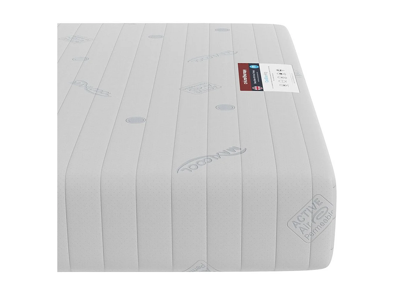 Visco Therapy Cooling Sprung Mattress 19cm Medium | Edge Support | UK Made
