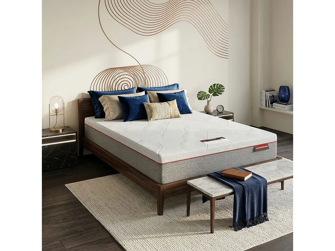 Visco Therapy Graphite Memory Foam Mattress 25cm Firm | Cooling Comfort | UK Made