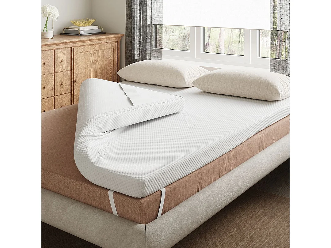 Visco Therapy Firm Foam Topper 5cm | Back Support | Removable Cover