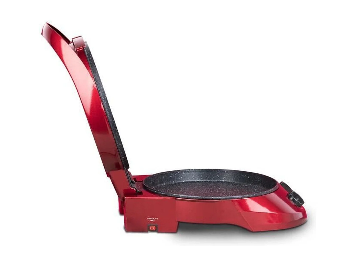 H.KoeNIG TRT180 Tart Express Horno para Tartas Multifunción - 1800W - Rojo - Superficie de cocción de 30cm