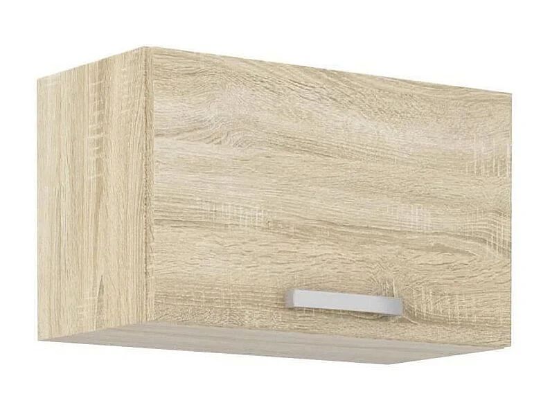 Meuble hotte porte basculante - Décor chêne sonoma - L 60 x 31,6 x H 36 cm - LASSEN