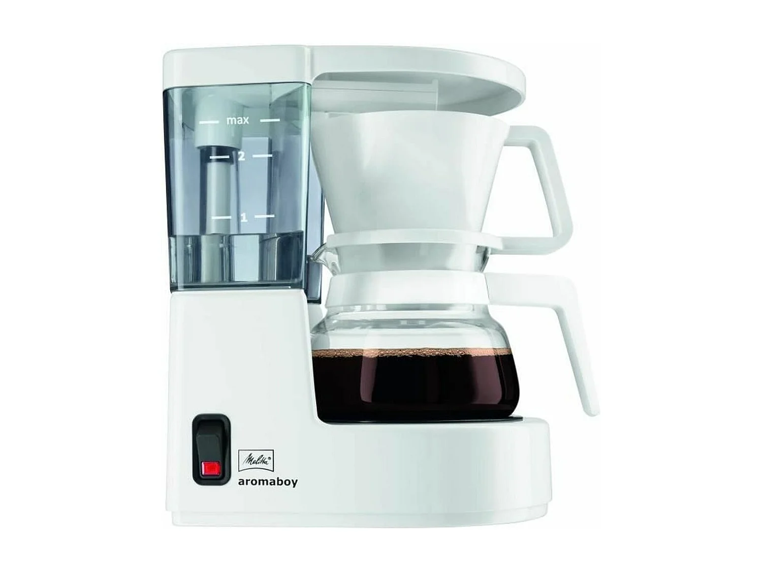 Melitta 1015-01 500W Druppel Koffiezetapparaat Wit 2 Kopjes Milieuvriendelijk