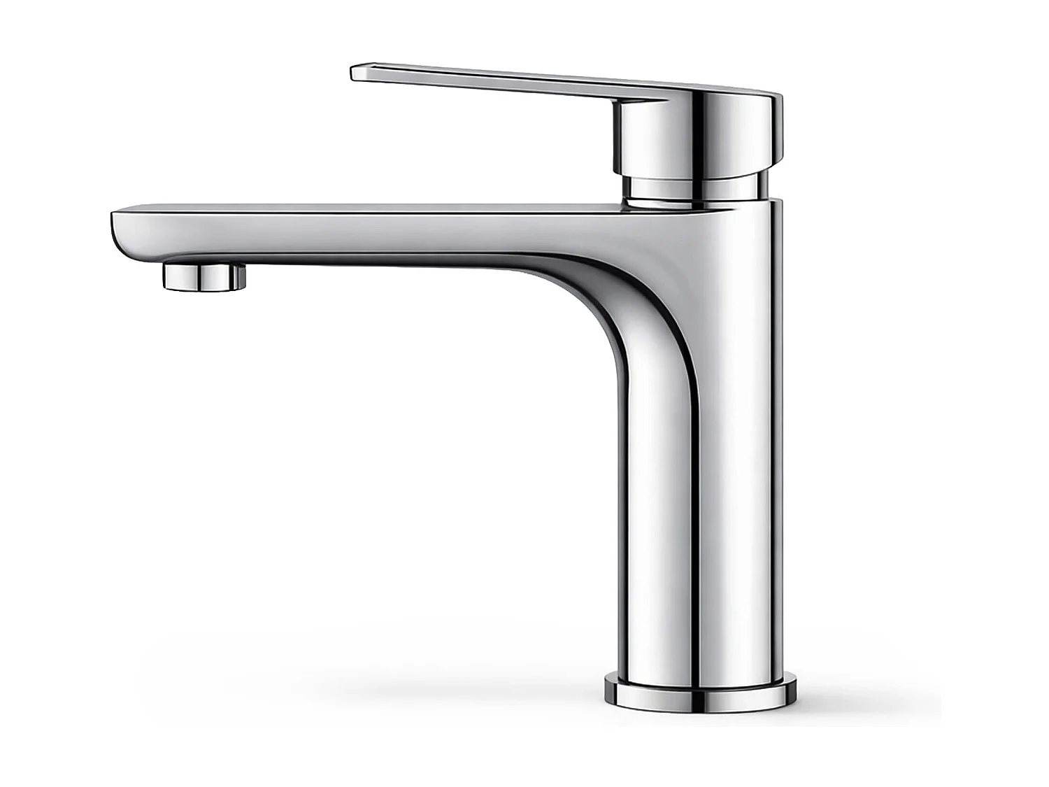 Mitigeur lavabo bas salle de bain chromé monocommande AXON