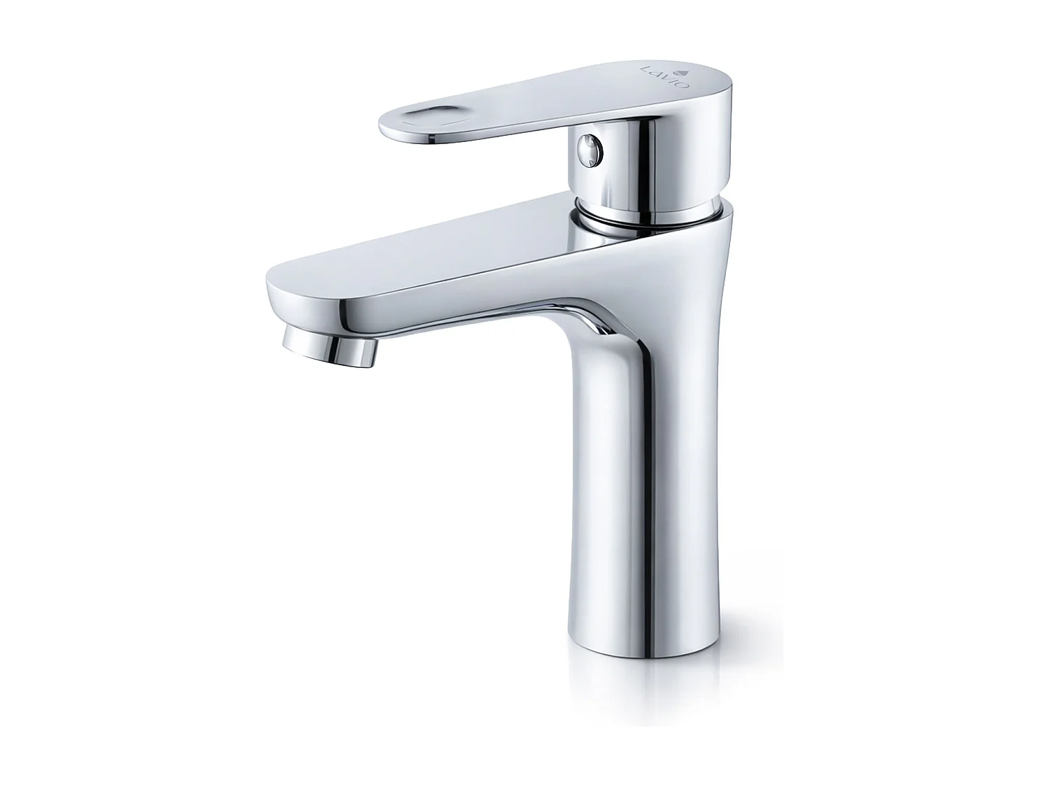 Mitigeur lavabo bas salle de bain chromé monocommande SOLARI