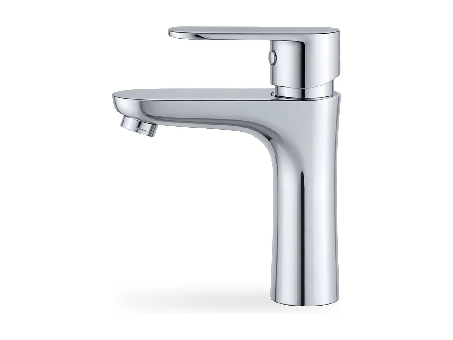 Mitigeur lavabo bas salle de bain chromé monocommande SOLARI