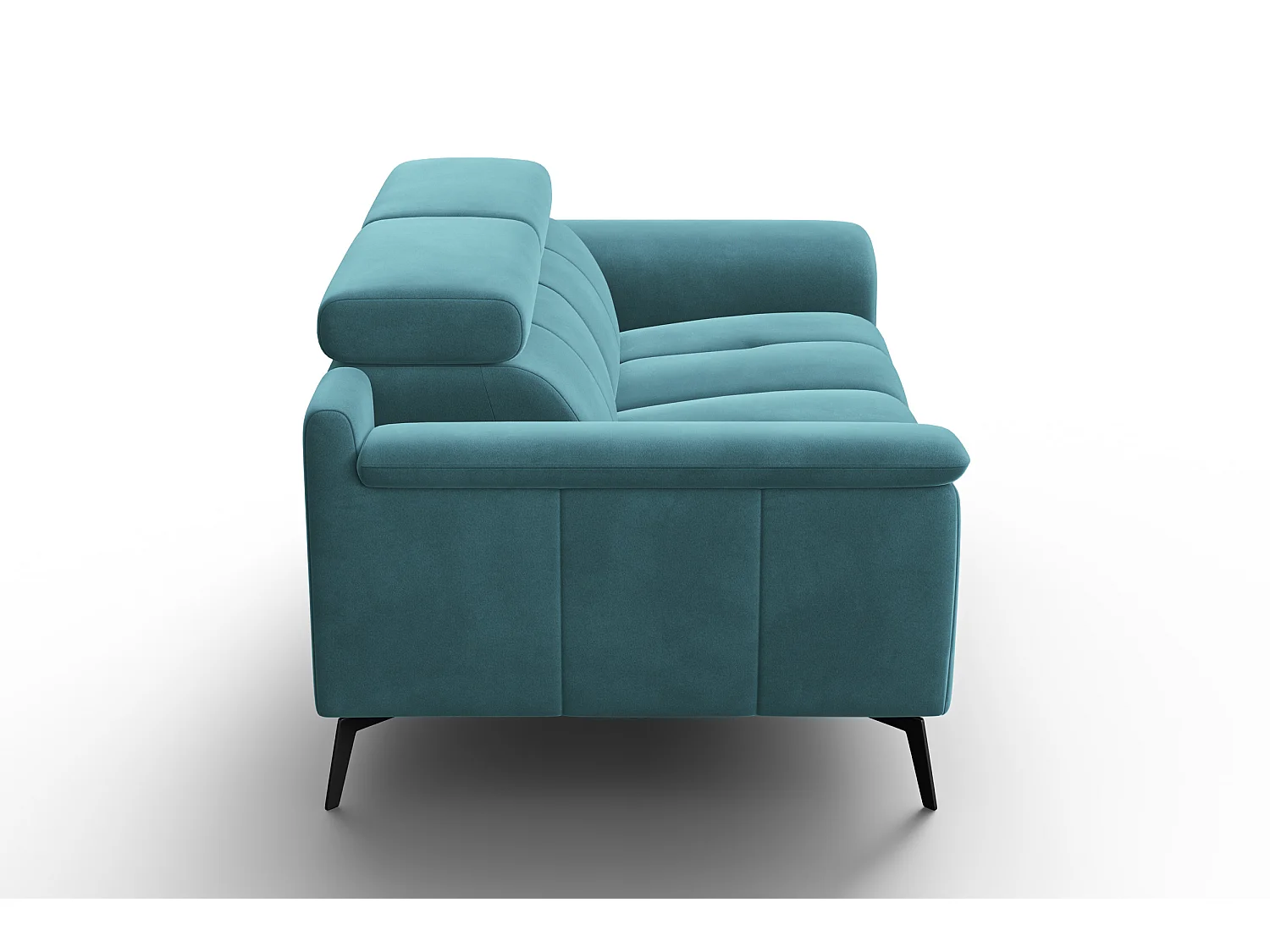 Sofa 2-Sitzer FIERO, Minter Veloursstoff
