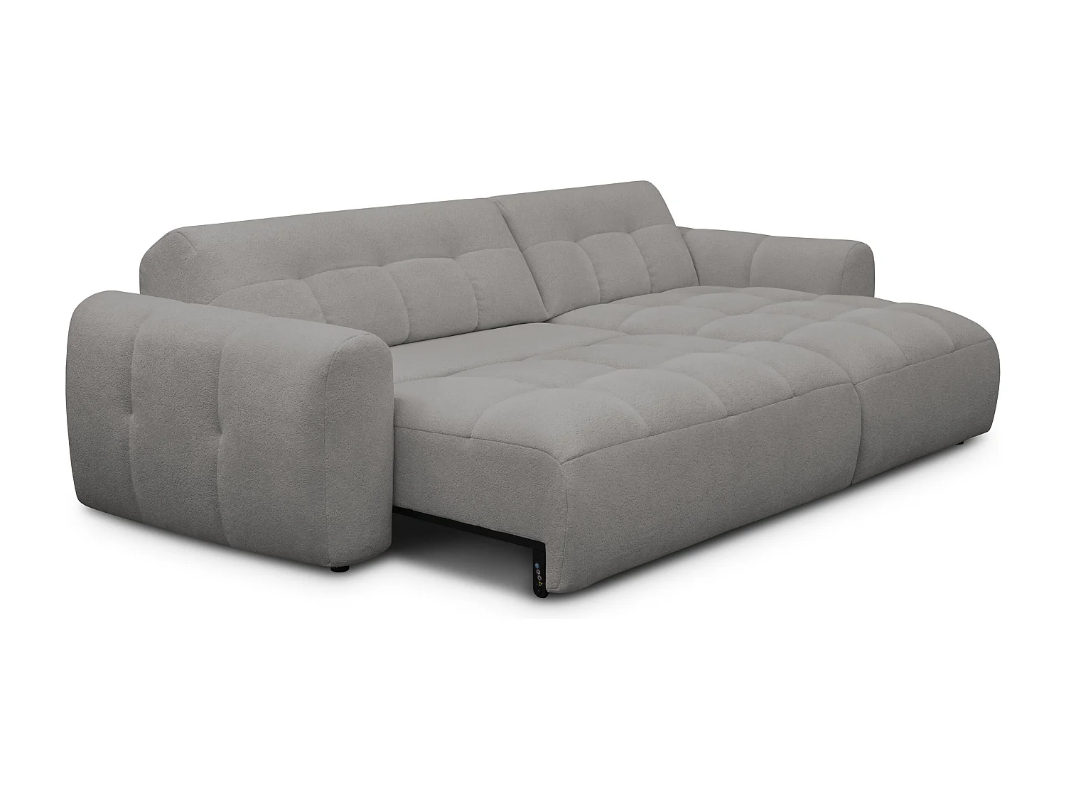 Ecksofa 4-Sitzer rechts LUMERO, taupe