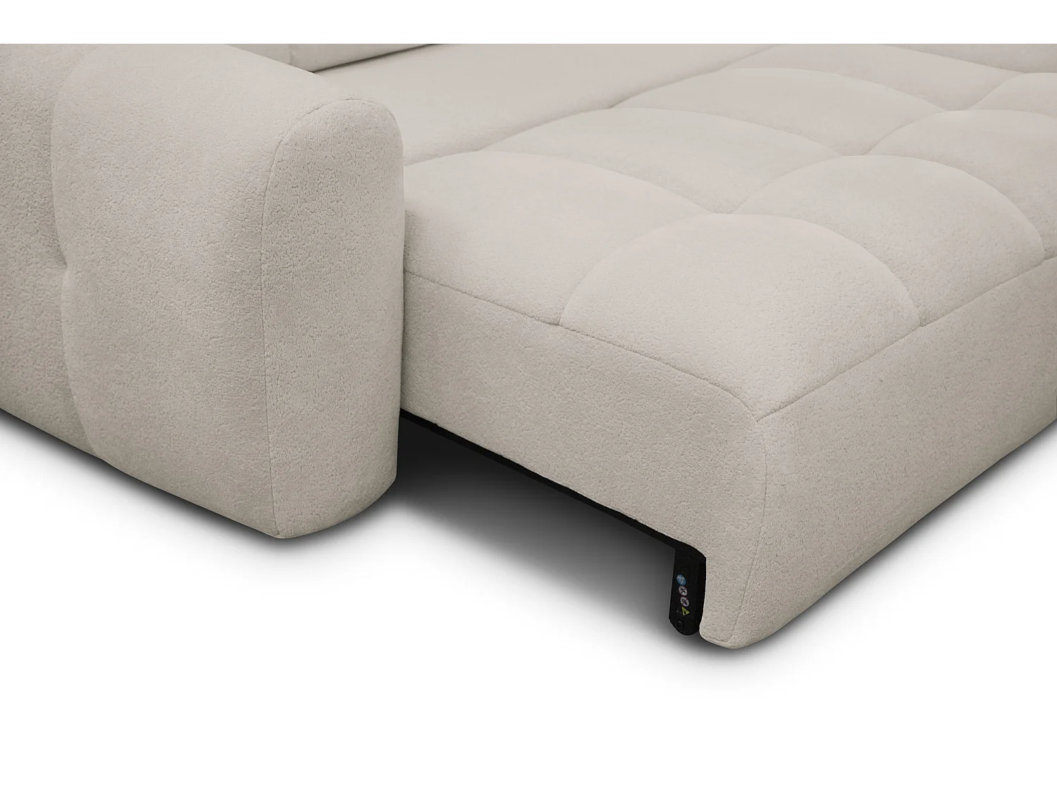 Ecksofa 4-Sitzer rechts LUMERO, beige
