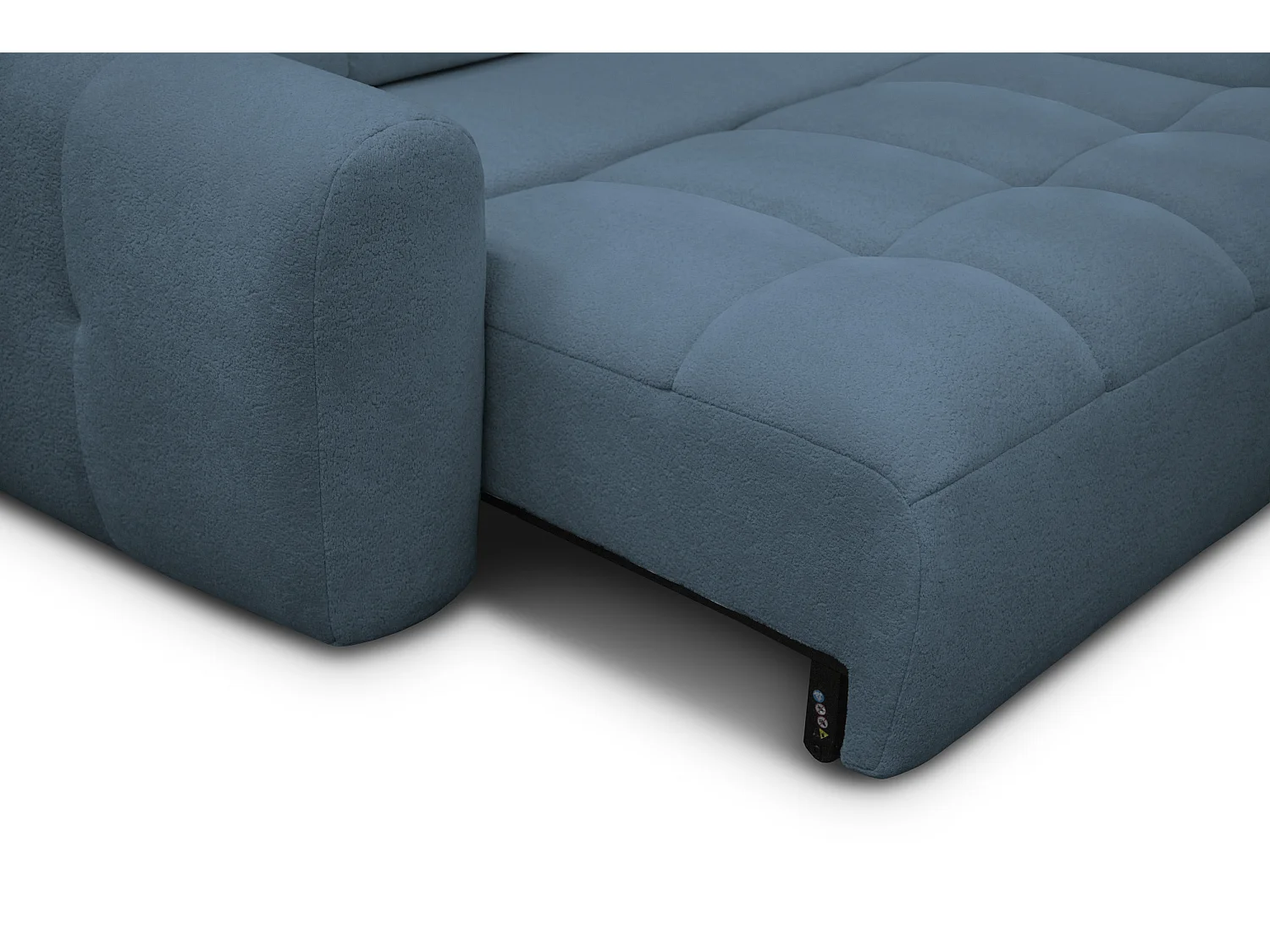 Ecksofa 4-Sitzer rechts LUMERO, marineblau