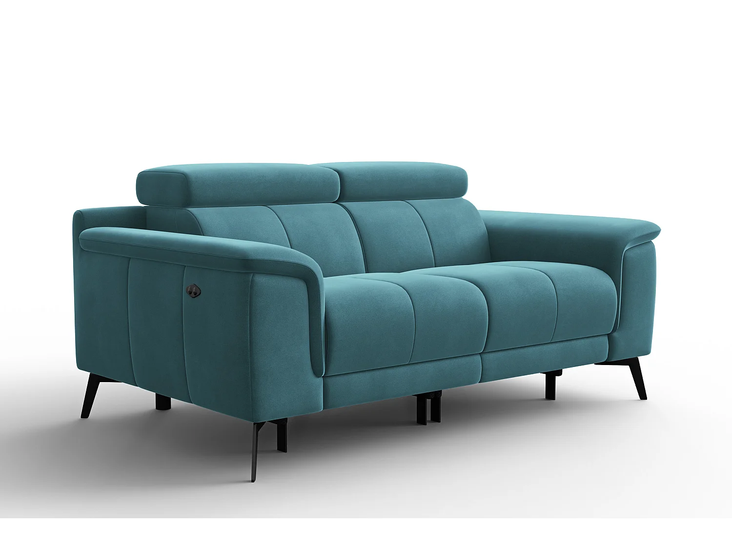 Sofa Relax 2-Sitzer FIERO, Minter Veloursstoff