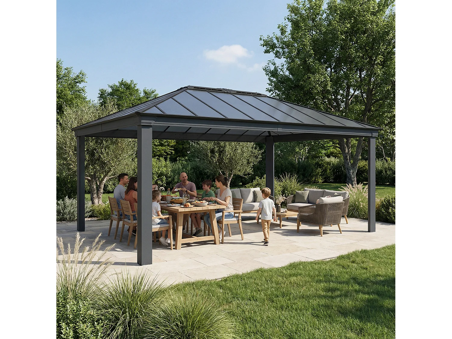 Canopia Dallas Tonnelle de jardin