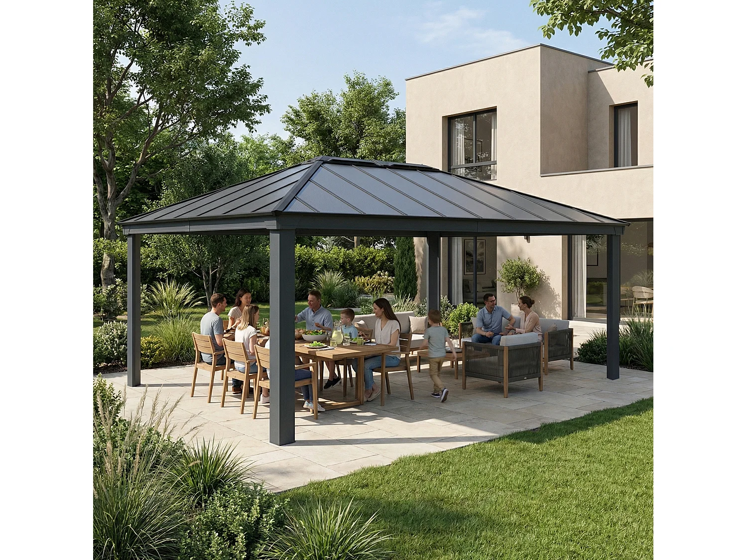 Canopia Dallas Tonnelle de jardin