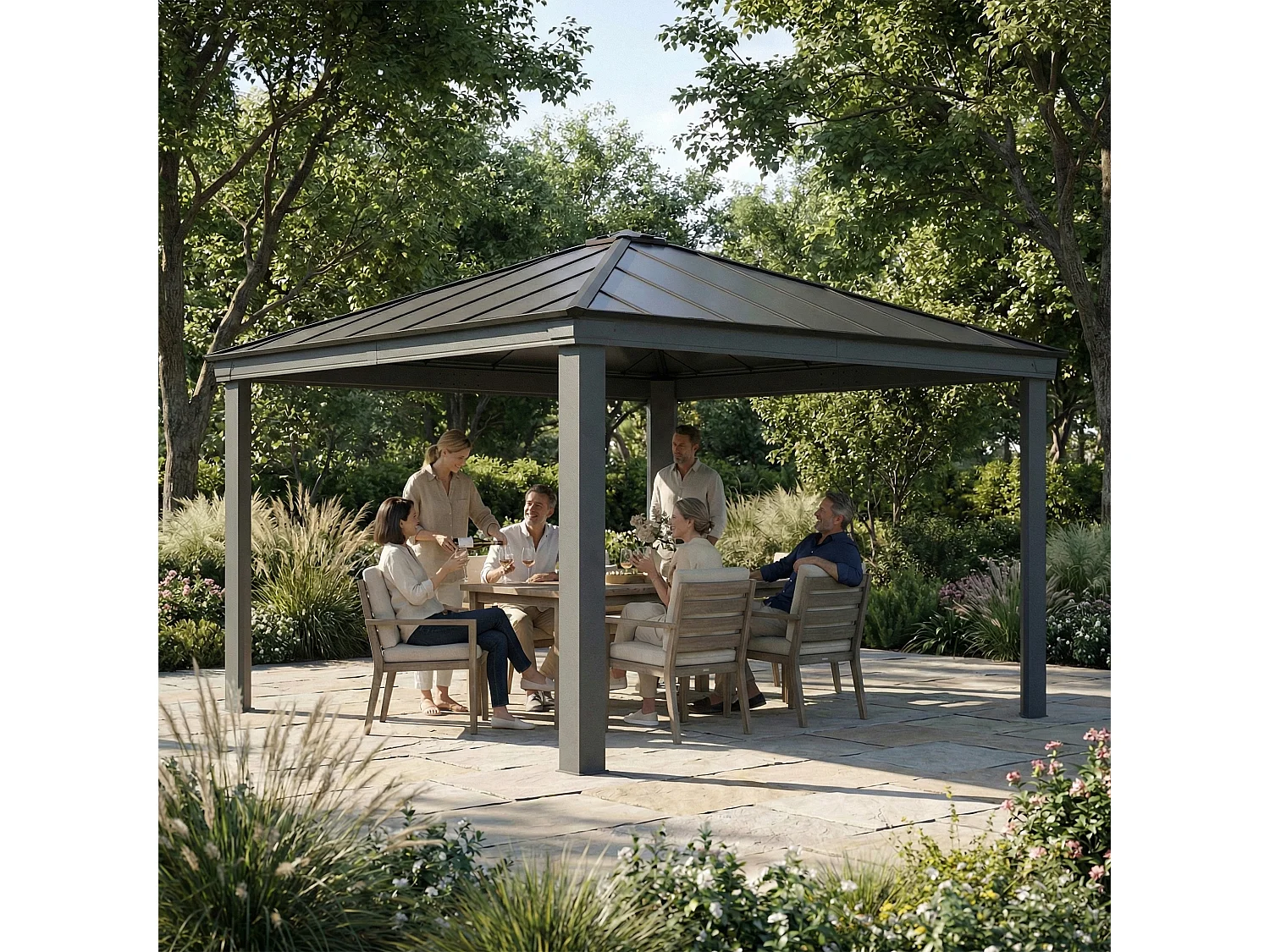 Canopia Dallas Tonnelle de jardin