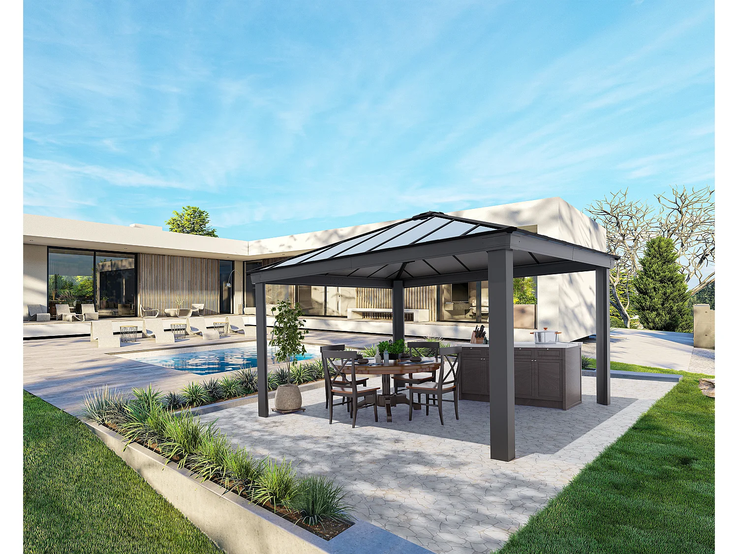 Canopia Dallas Tonnelle de jardin