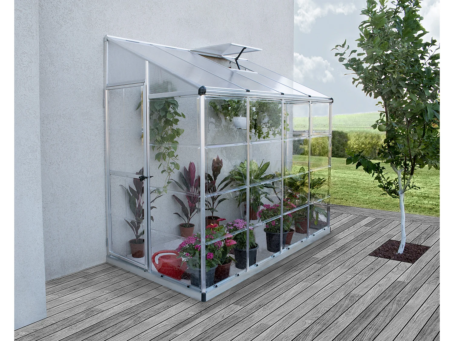 Canopia Lean To Serre de jardin adossée