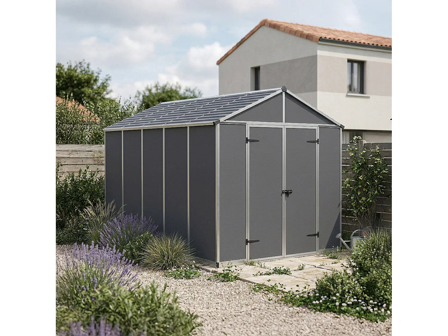 Canopia Rubicon Ultra Duurzame Polycarbonaat Tuinhuis 377X237X235 cm
