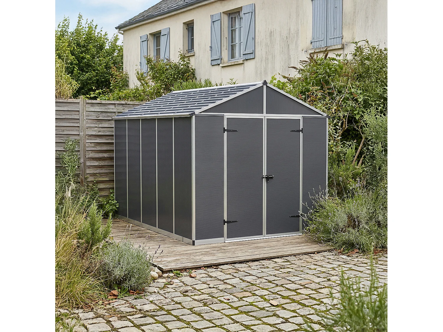 Canopia Rubicon Ultra Duurzame Polycarbonaat Tuinhuis 377X237X235 cm