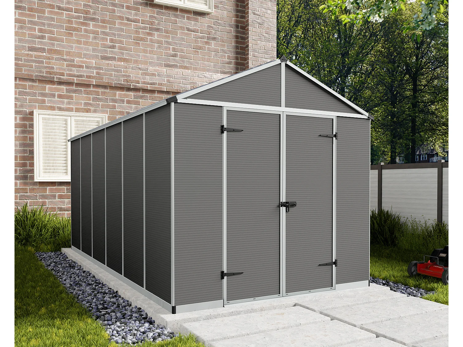 Canopia Rubicon Ultra Duurzame Polycarbonaat Tuinhuis 453X237X235 cm