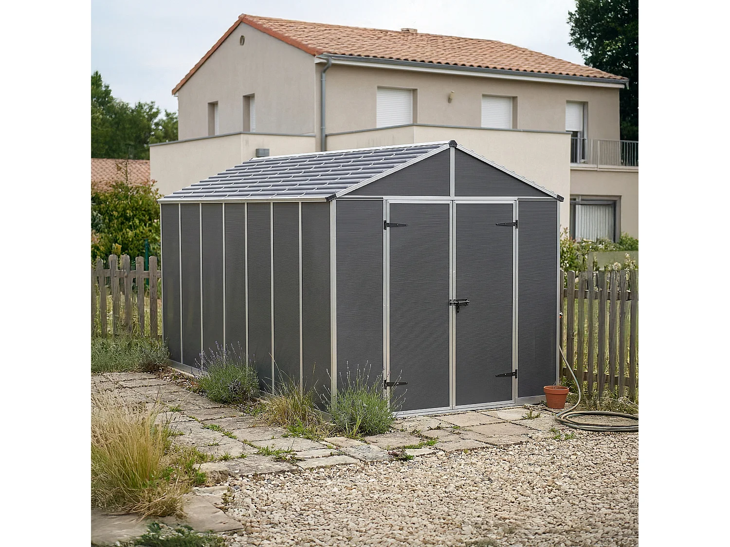 Canopia Rubicon Ultra Duurzame Polycarbonaat Tuinhuis 528X237X235 cm