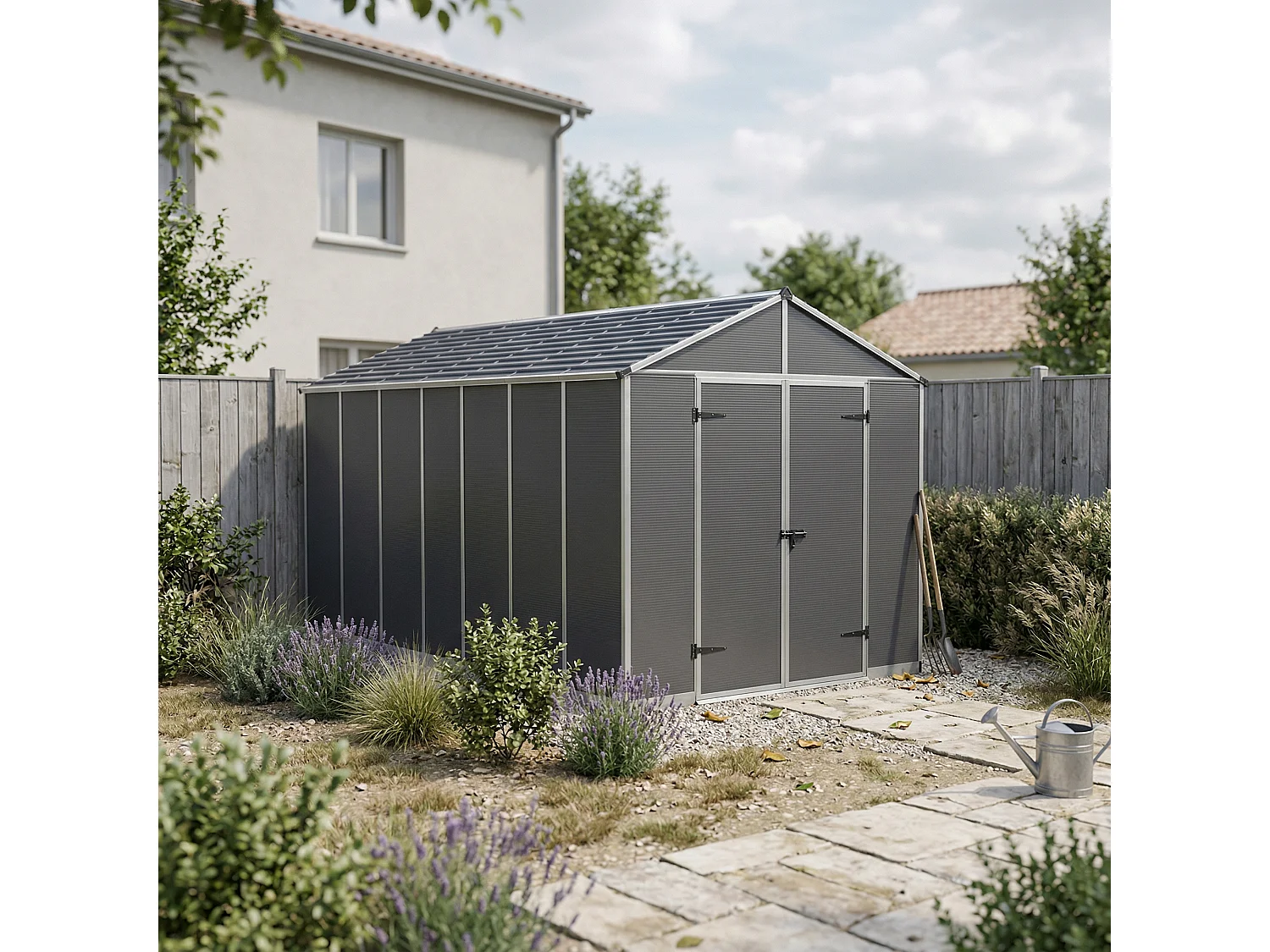 Canopia Rubicon Ultra Duurzame Polycarbonaat Tuinhuis 528X237X235 cm