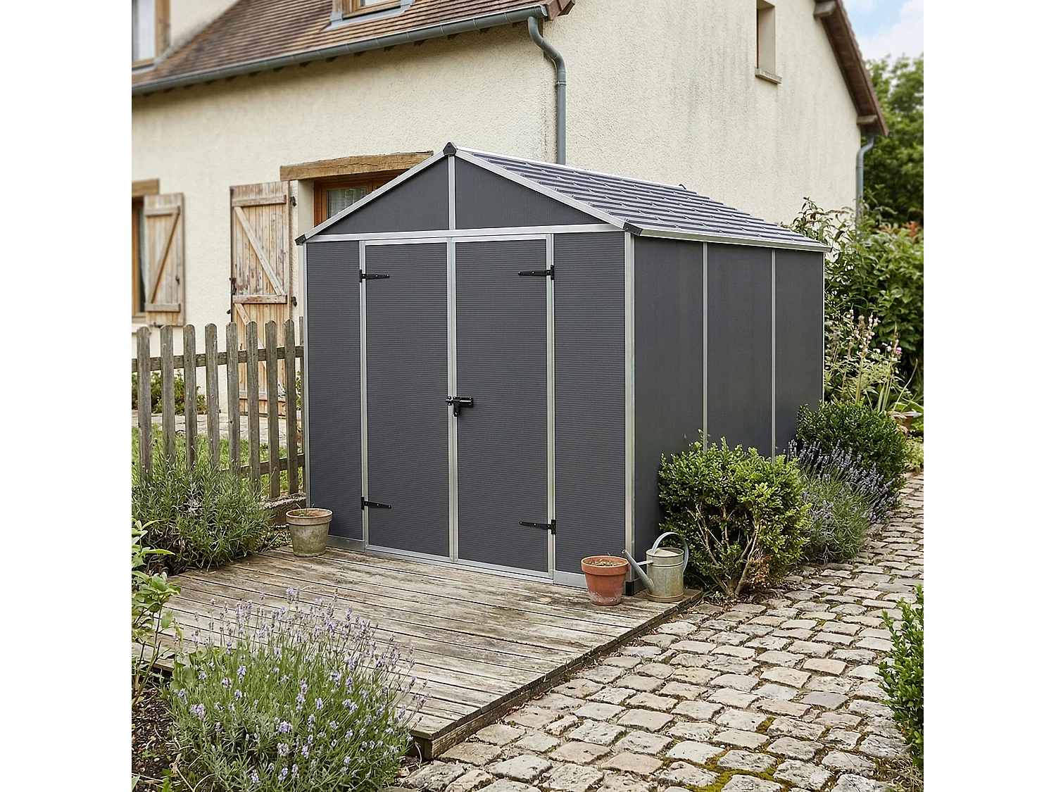 Canopia Rubicon Ultra Duurzame Polycarbonaat Tuinhuis 229X237X235 cm