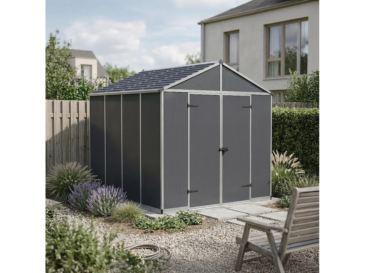 Canopia Rubicon Ultra Duurzame Polycarbonaat Tuinhuis 303X237X235 cm