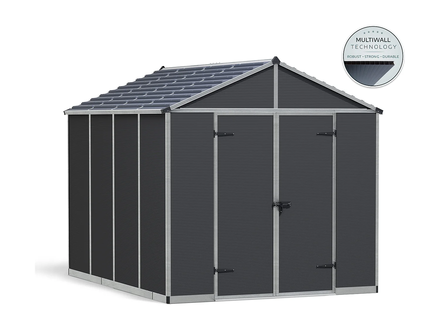 Canopia Rubicon Ultra Duurzame Polycarbonaat Tuinhuis 303X237X235 cm