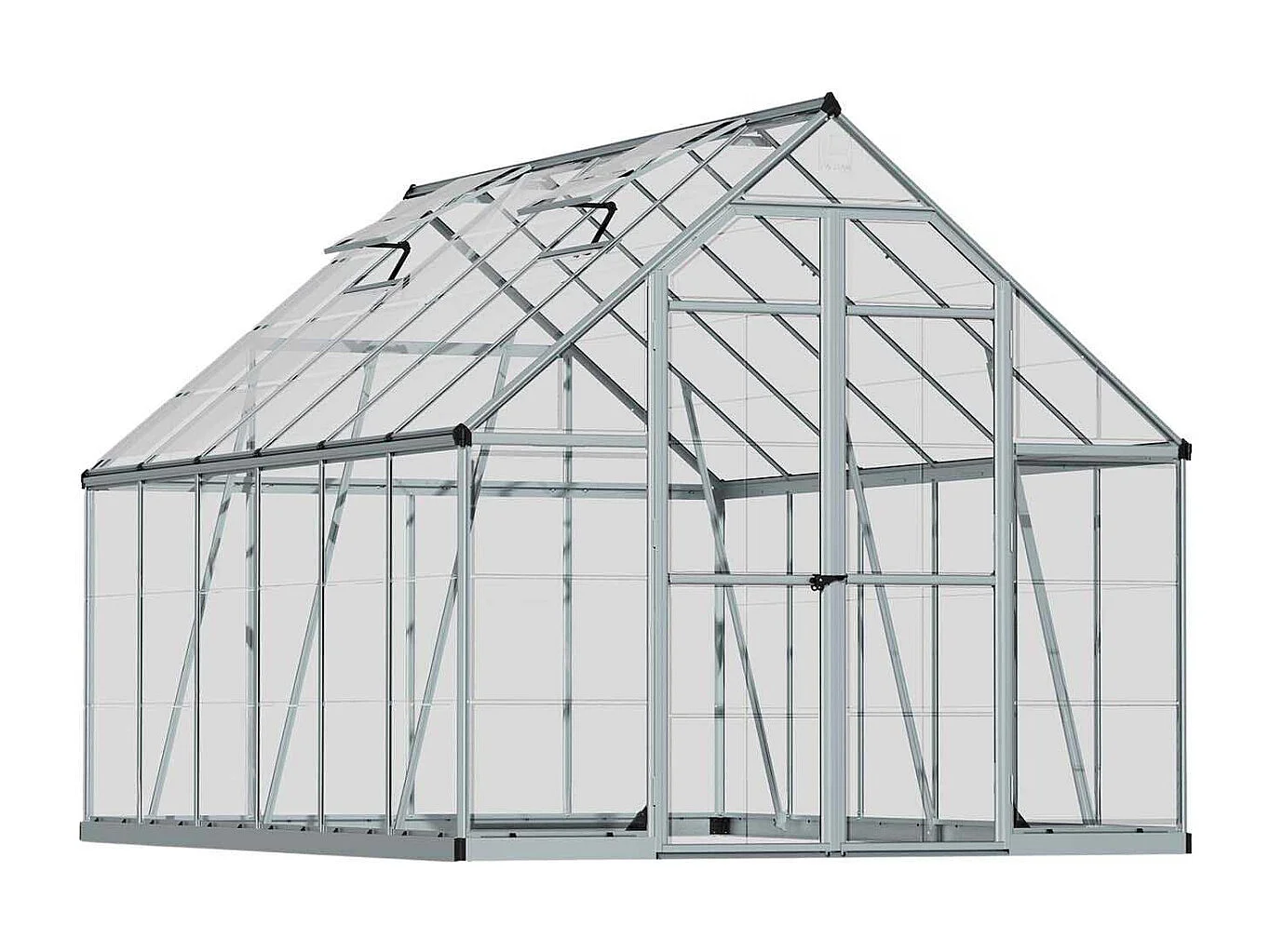 Canopia Serre de jardin Octave 9m² Argent
