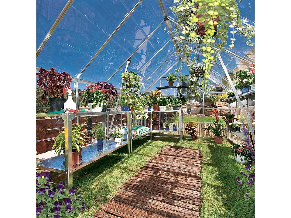 Canopia Serre de jardin Octave 9m² Argent