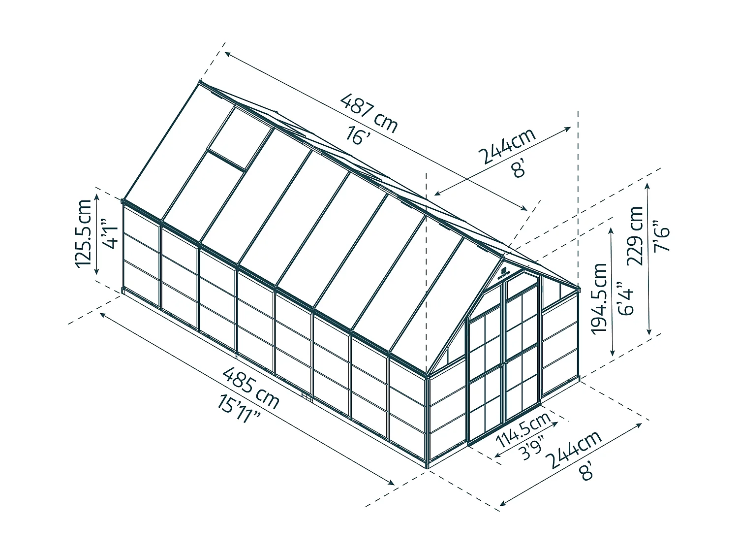 Canopia Balance Serre de jardin