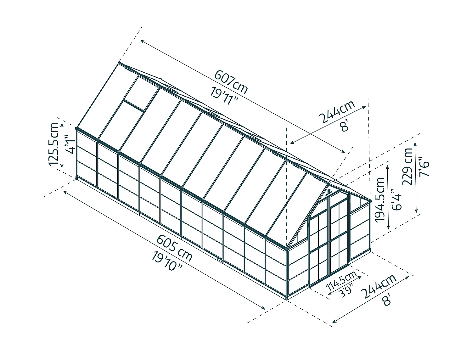 Canopia Balance Serre de jardin