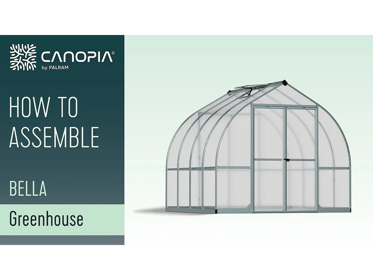 Canopia Bella Serre de jardin