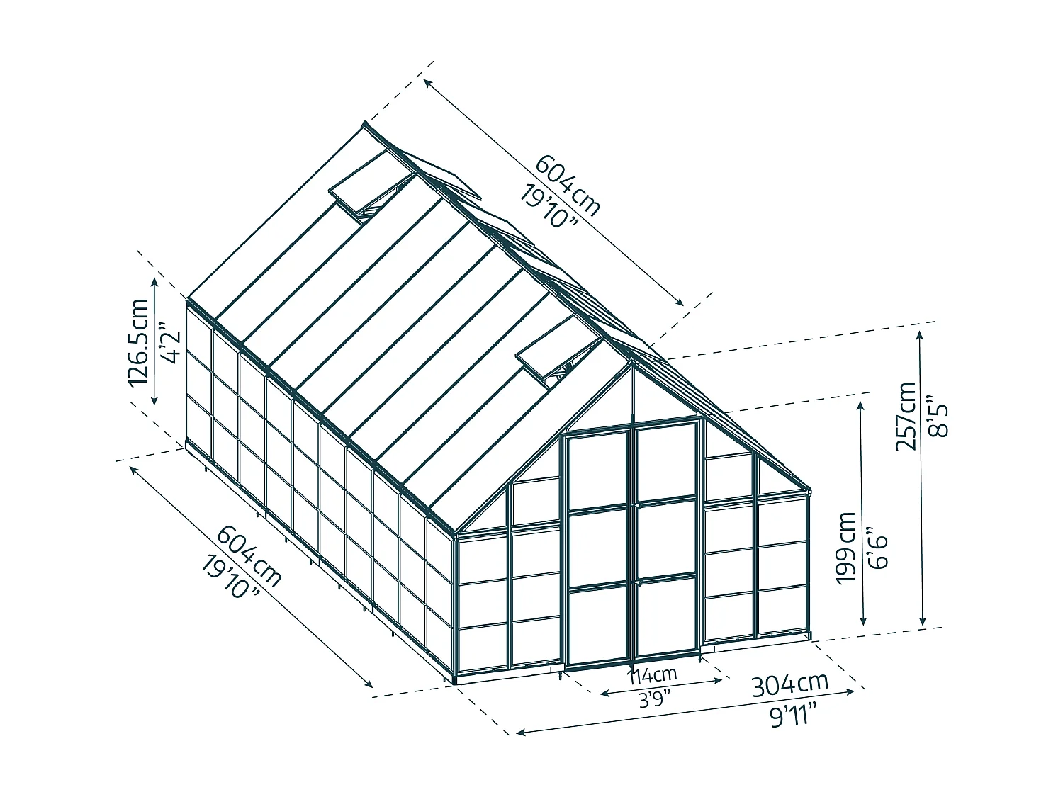 Canopia Balance Serre de jardin