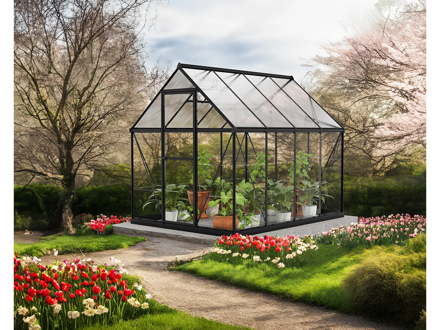 Canopia Serre de jardin Hybrid 4,6m² Noir