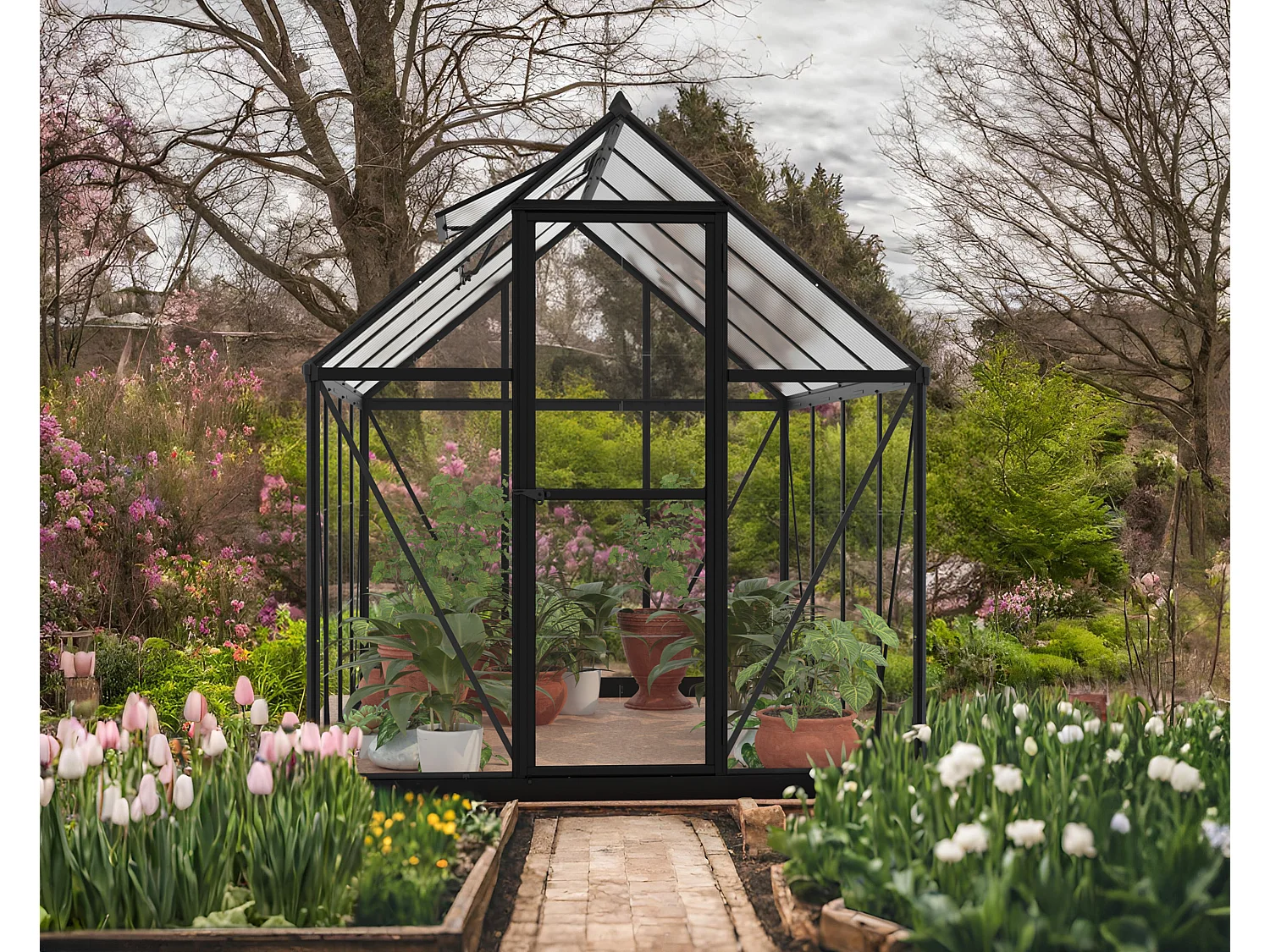 Canopia Serre de jardin Hybrid 4,6m² Noir