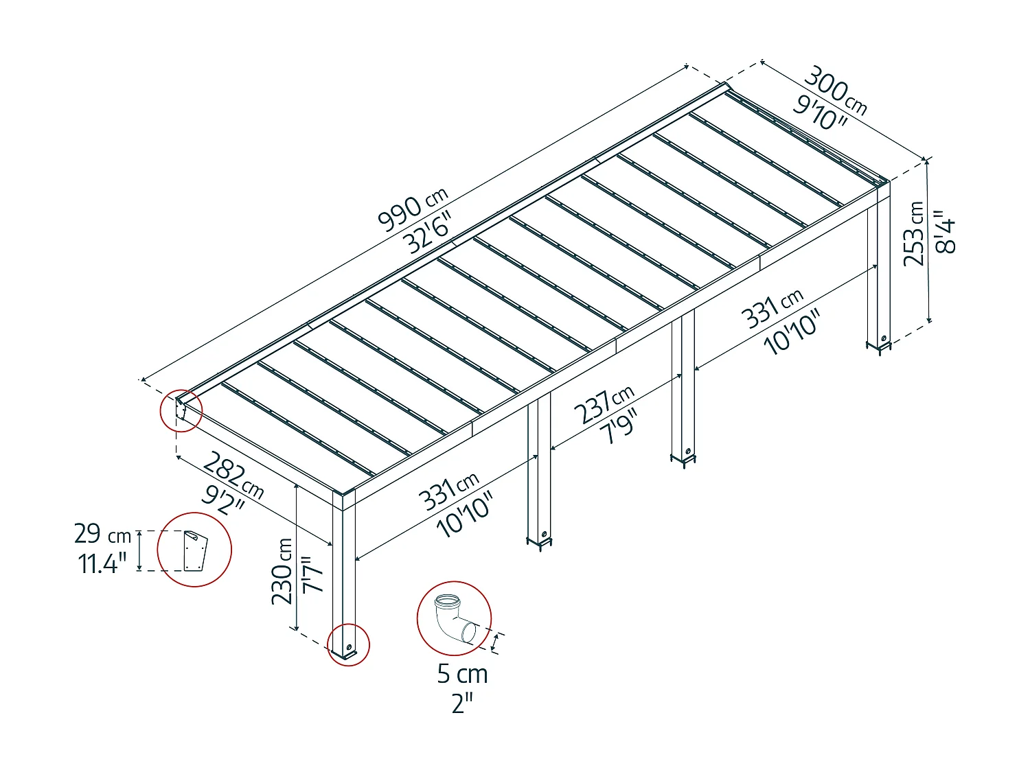 Canopia Helsinki Pergola