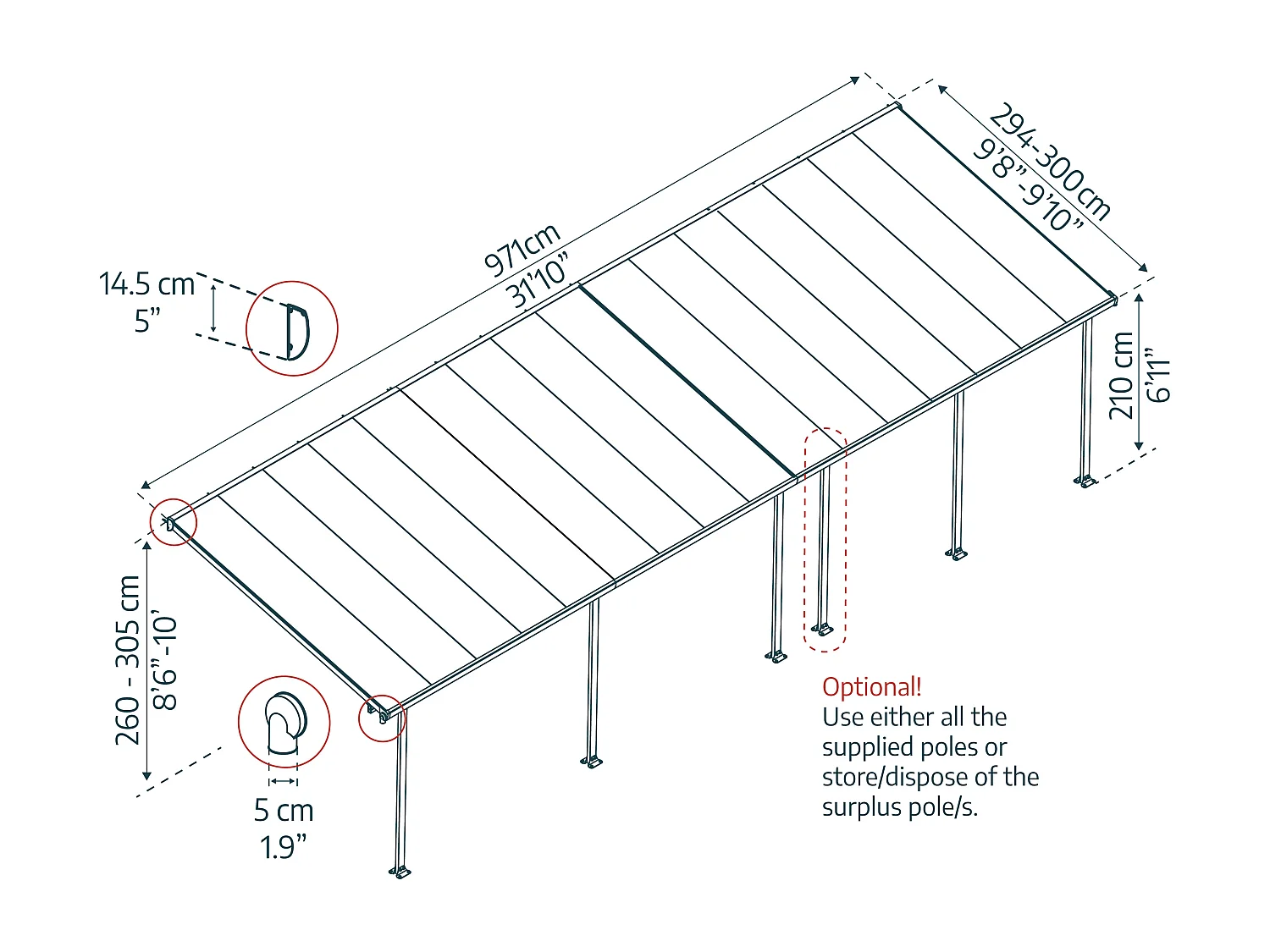 Canopia Feria Pergola