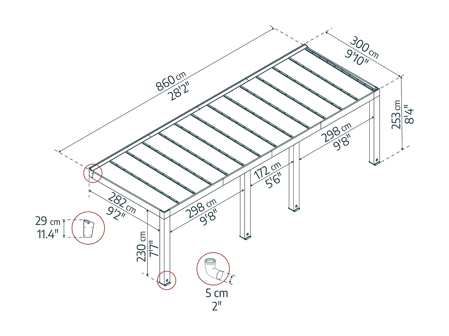 Canopia Helsinki Pergola